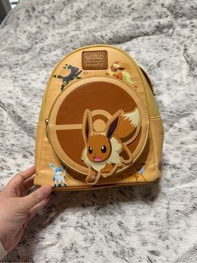 Loungefly Eevee Mini Backpack - Tan/Brown
